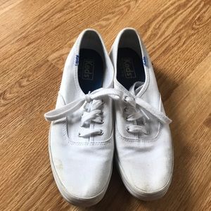 all white keds
